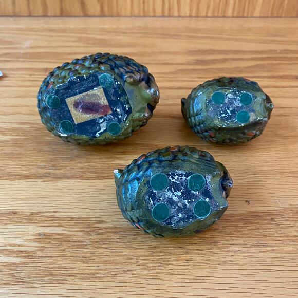 Vintage Quail Bird Ceramic 3-Count Home Decor Figurines - Picture 8 of 11